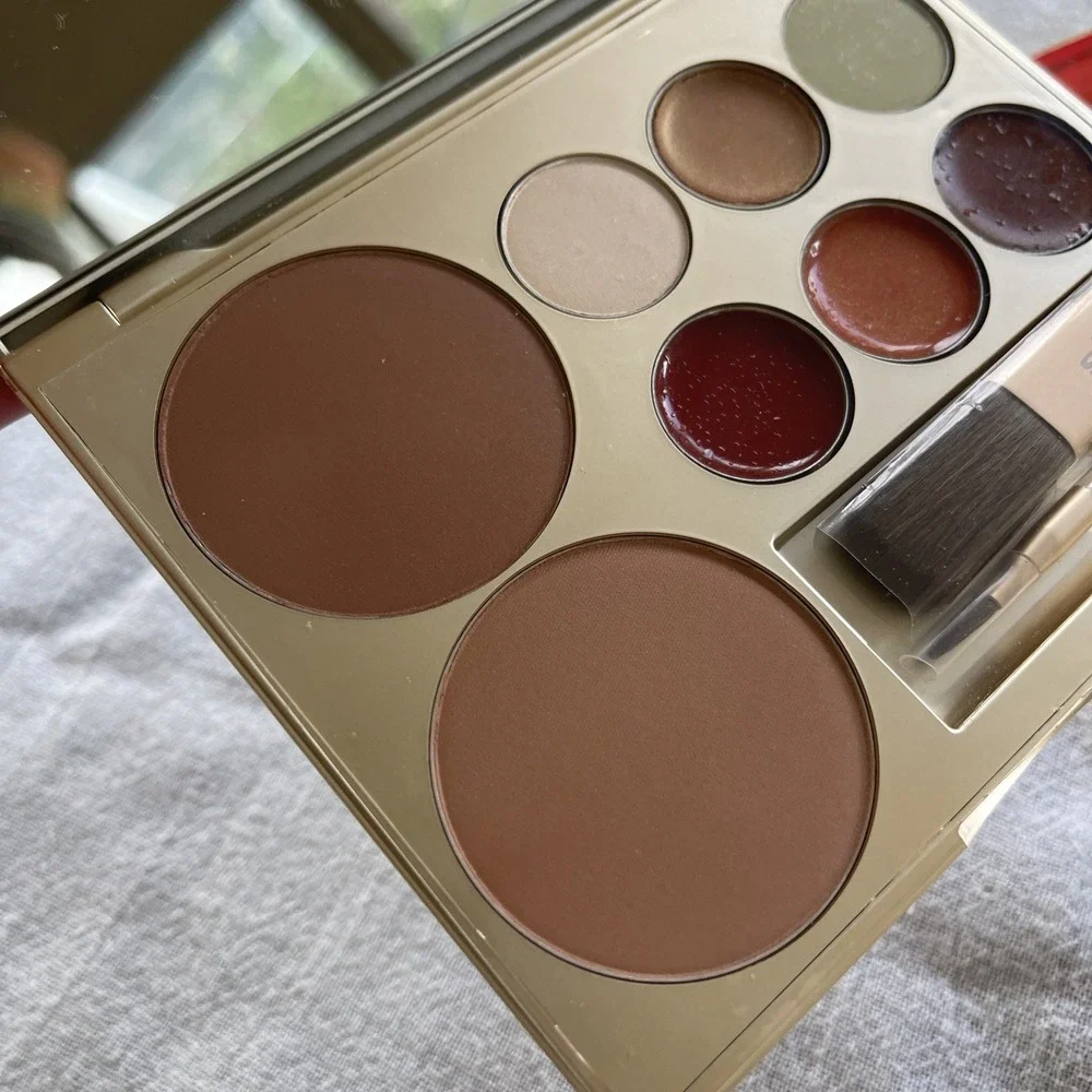 Sisley Ombré GOLDEN MAKEUP PALETTE Bronze Blush Eyeshadow Lip Highlighter Travel